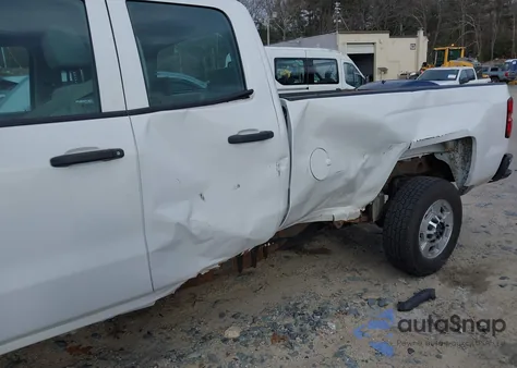 2015 Chevrolet Silverado 2500Hd Wt из США, поврежденный, VIN 1GC2CUEG5FZ559206